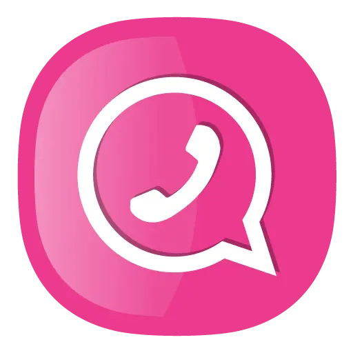 WhatsApp Plus Rosado